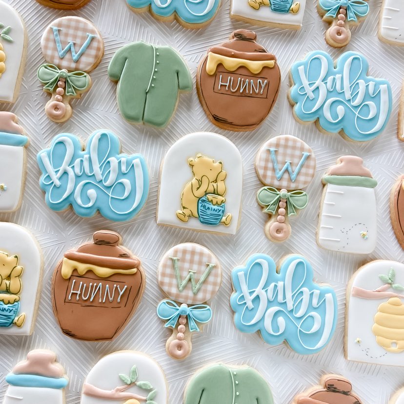 Winnie the Pooh Baby Cookies