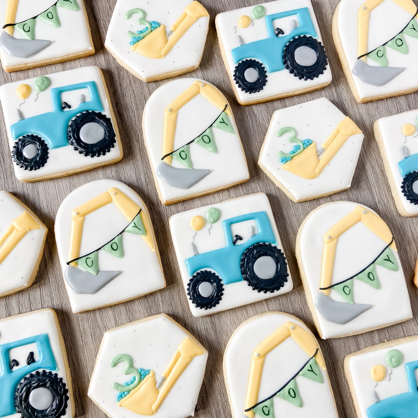 Tractors, Excavators, and Scoopers - oh my!