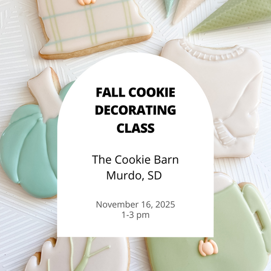 Fall Cookie Decorating Class