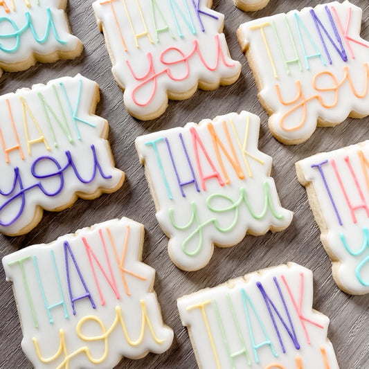 Thank you cookies