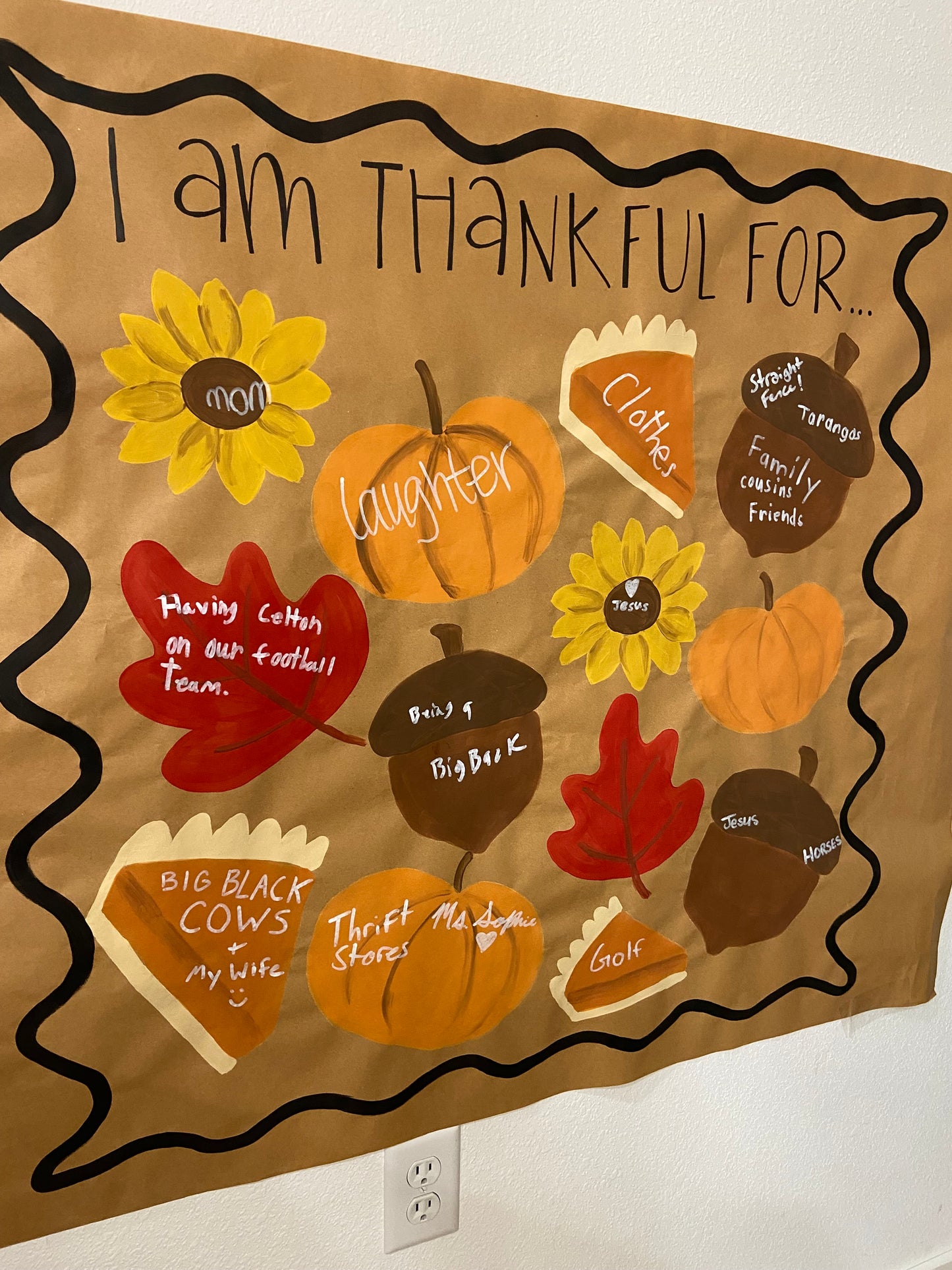 “Thankful for…” Banner