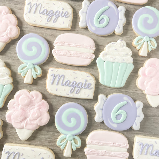 Sweet like Candy Birthday cookies