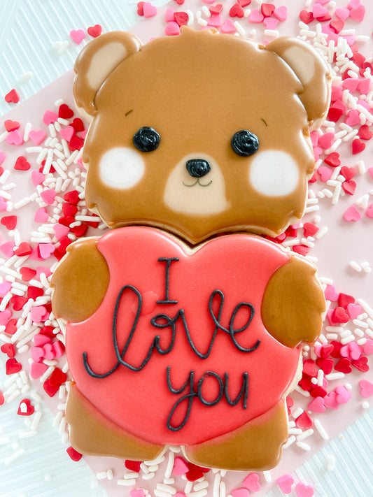 Bear with Heart (2 piece)