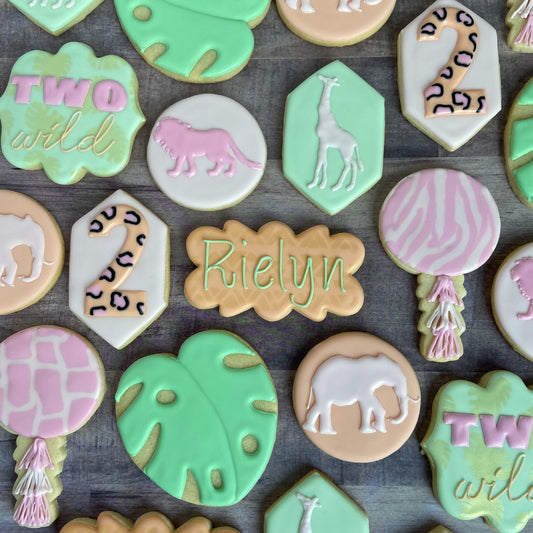 Zoo/“two” Wild birthday